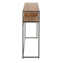 Voir la diapositive 3 : Paris Prix Console 1 Tiroir Design  Giuseppe  120cm Naturel