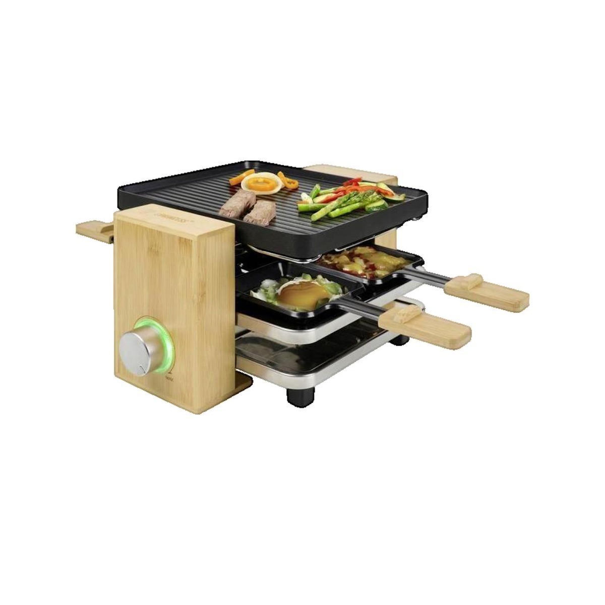 PRINCESS Appareil à raclette Princess 162950 Noir et Bambou
