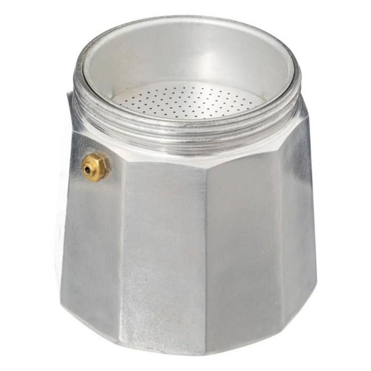 SECRET DE GOURMET Cafetière Italienne  9 Tasses  21cm Argent