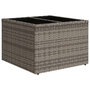 Voir la diapositive 5 : VIDAXL Salon de jardin avec coussins 10 pcs gris resine tressee