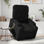 Voir la diapositive 1 : VIDAXL Fauteuil inclinable de massage electrique noir similicuir