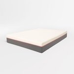 THE WHITE STONE Matelas 80x190 en Mémoire de Forme Breeze & Ressorts Ensachés | Hauteur 30 cm | Technologie Breeze | Déhoussable, Anallergique & Respirant | Fabriqué en Italie. Coloris disponibles : Bicolore