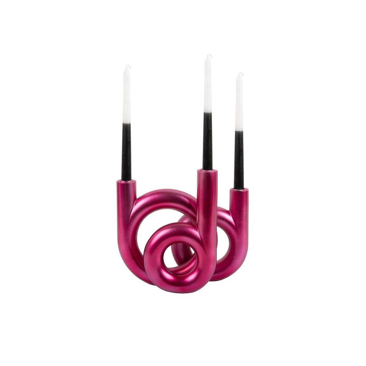 PRESENT TIME Bougeoir Anneaux moyen LOOPA