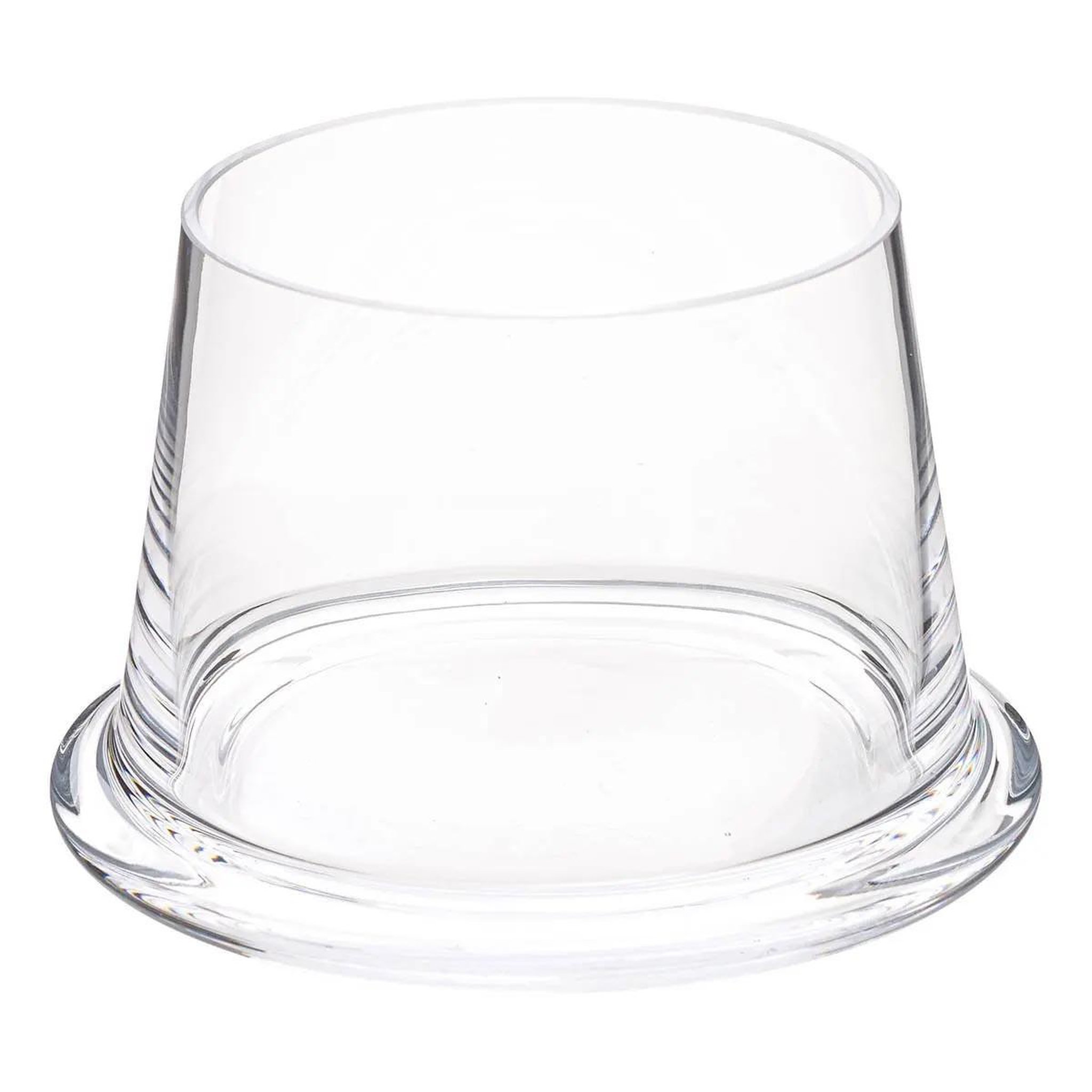 Voir la diapositive 4 : FIVE Bonbonnière en Verre  Ambroisia  12cm Transparent