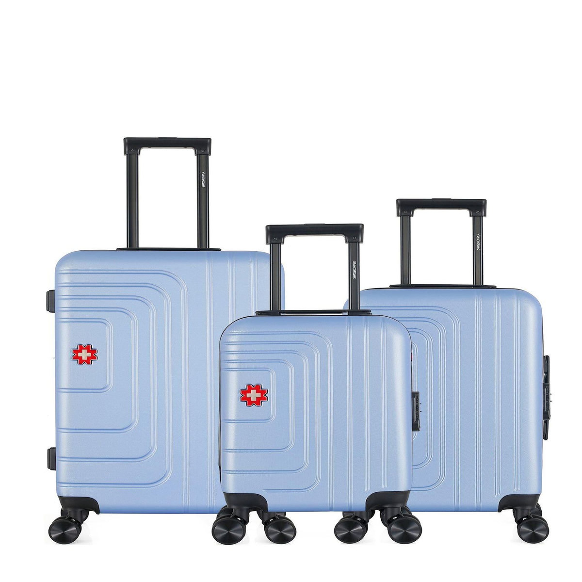 SWISS KOPPER SWISS KOPPER - Lot de 3 - Valises weekend, cabine et cabine XXS RUTI