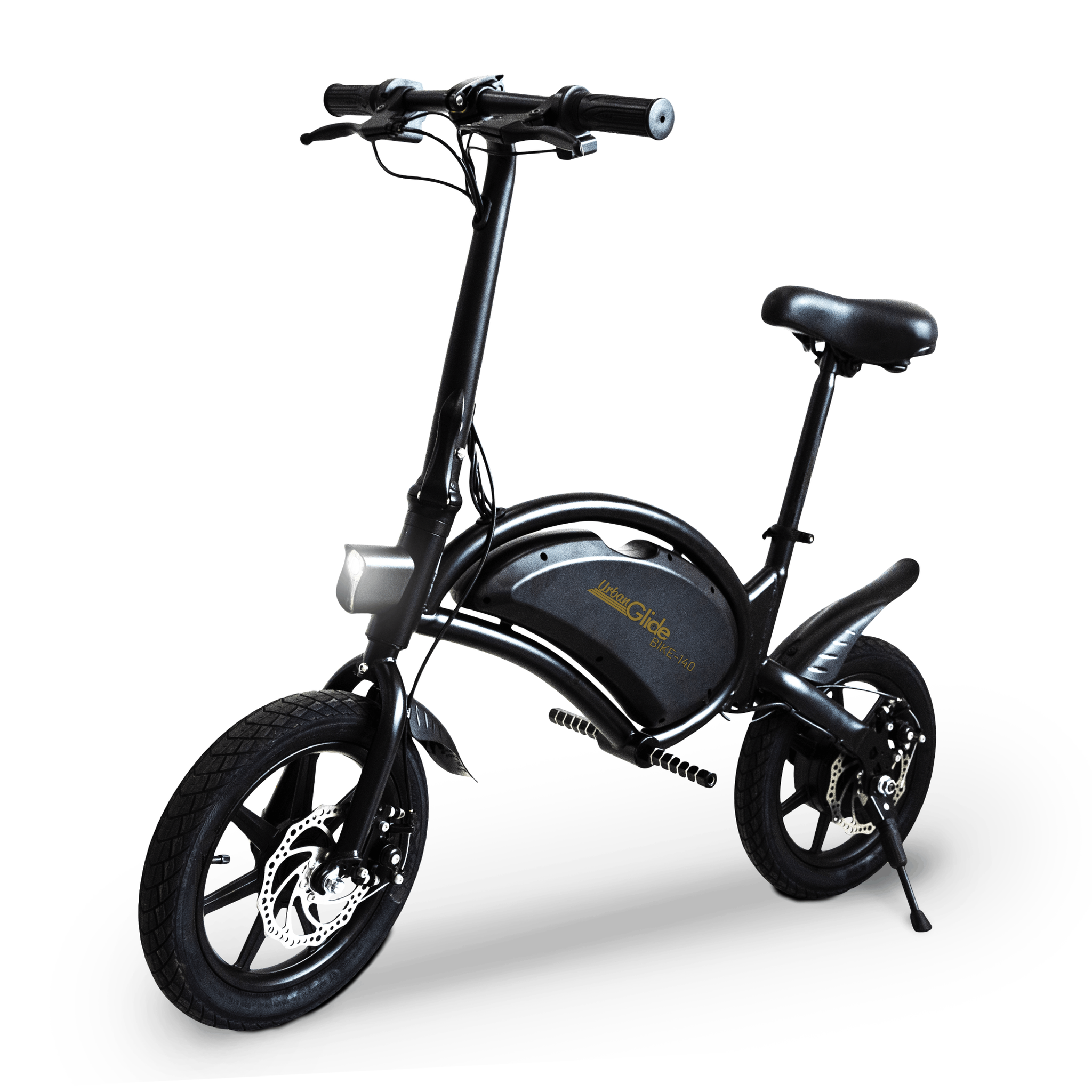 URBANGLIDE Draisienne électrique adulte e-bike 140 – moteur 1000w - autonomie jusqu'a 18 km - pneu 14  gonflable - batterie 42v/5.2ah - poids 15kg