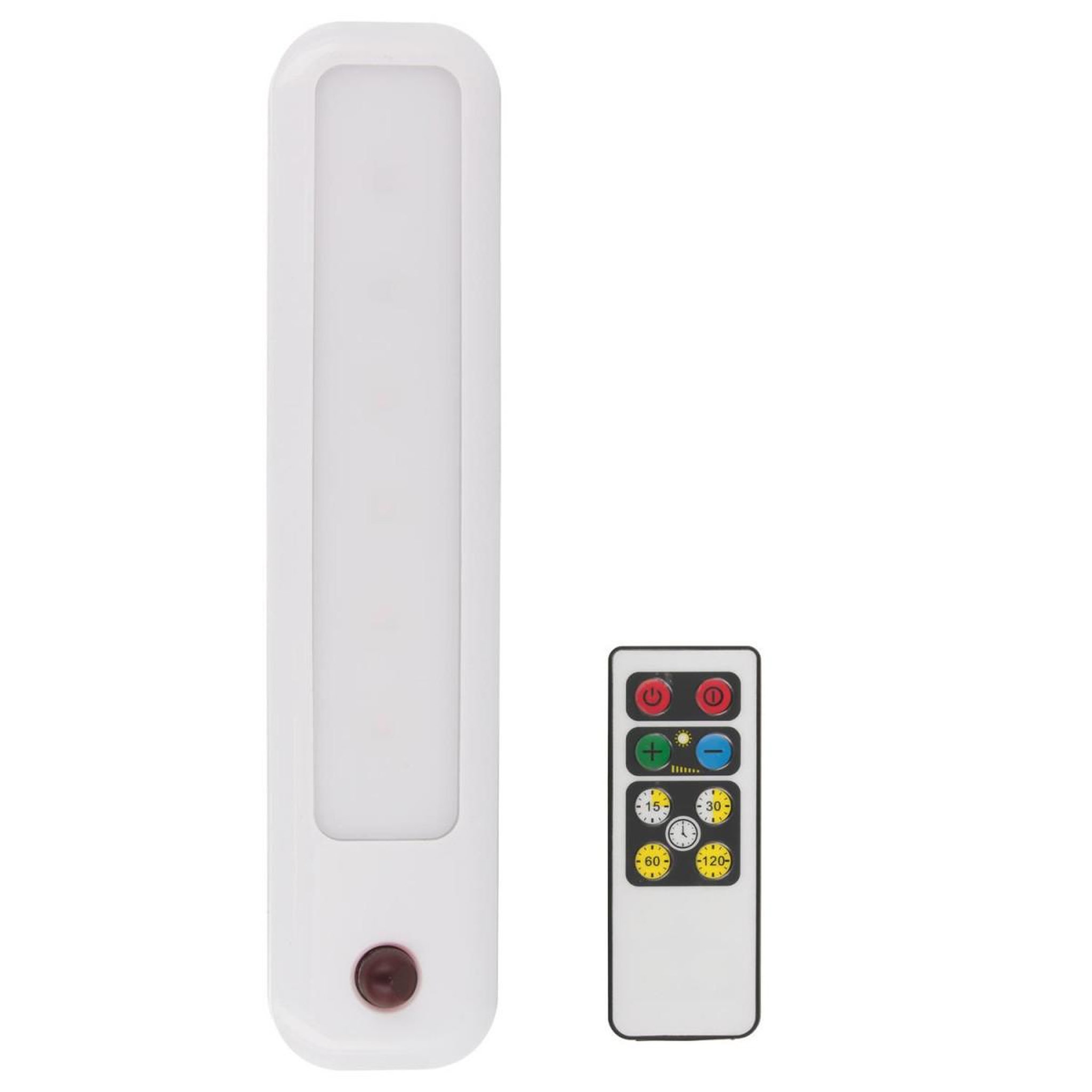 Je cherche une idee Lampe led & télécommande  minuteur  21cm blanc