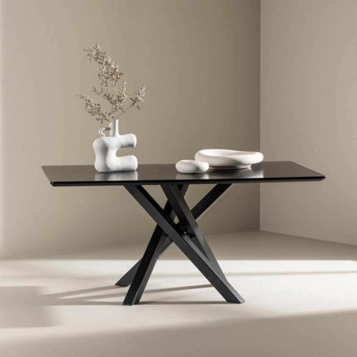 Paris Prix Table Basse Design  Piazza  100cm Noir
