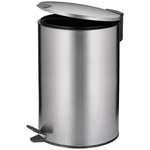 Kela line Poubelle à pédale 12l inox - 10643