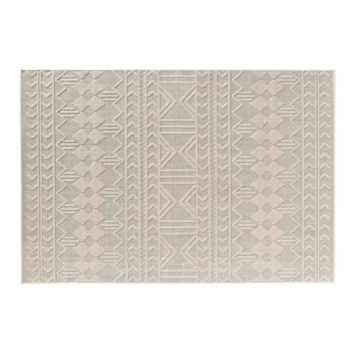 Paris Prix Tapis Déco Tissé  Valam  160x230cm Naturel