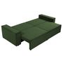 Voir la diapositive 4 : BEST MOBILIER Cezanne - canapé droit 3 places convertible avec coffre en velours côtelé