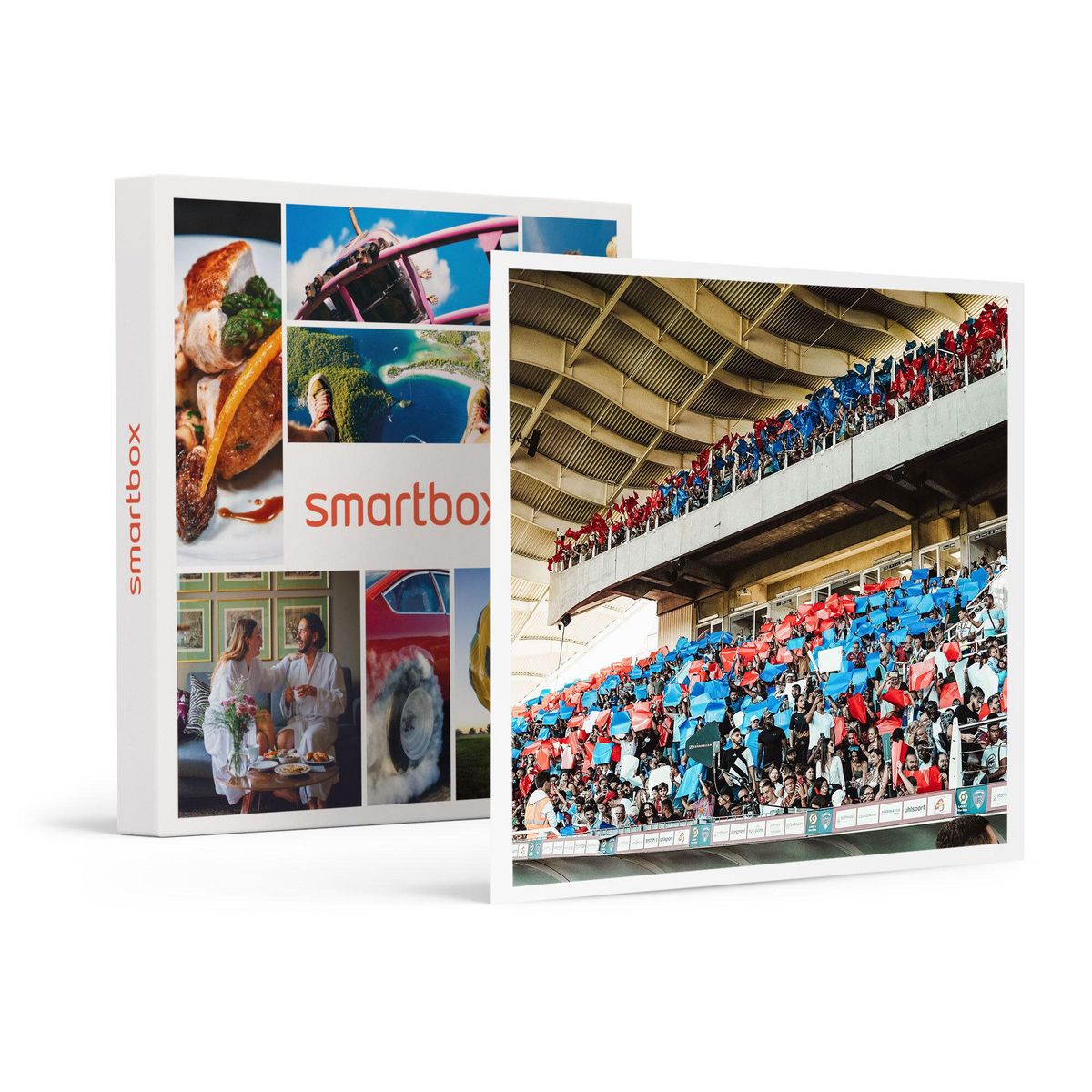Smartbox Clermont Foot 63 : bon cadeau de 89,90 € sur la billetterie pour un match au choix pour 2 personnes - Coffret Cadeau Multi-thèmes