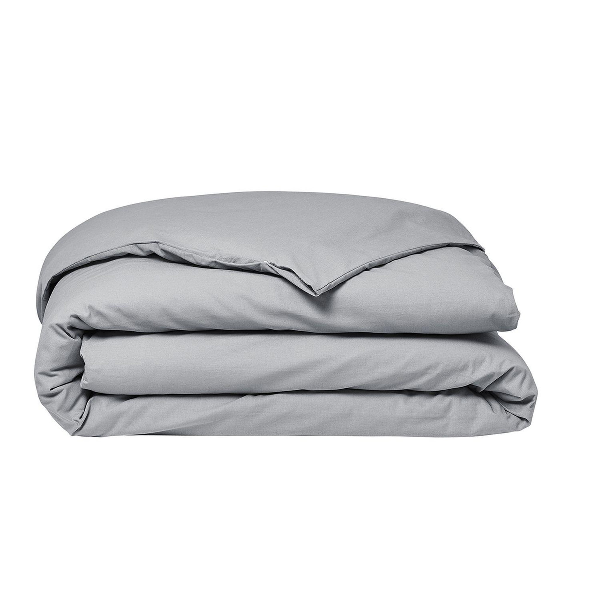 Today Housse de couette 1 place - 100% coton BIO. Coloris disponibles : Gris, Bleu, Vert