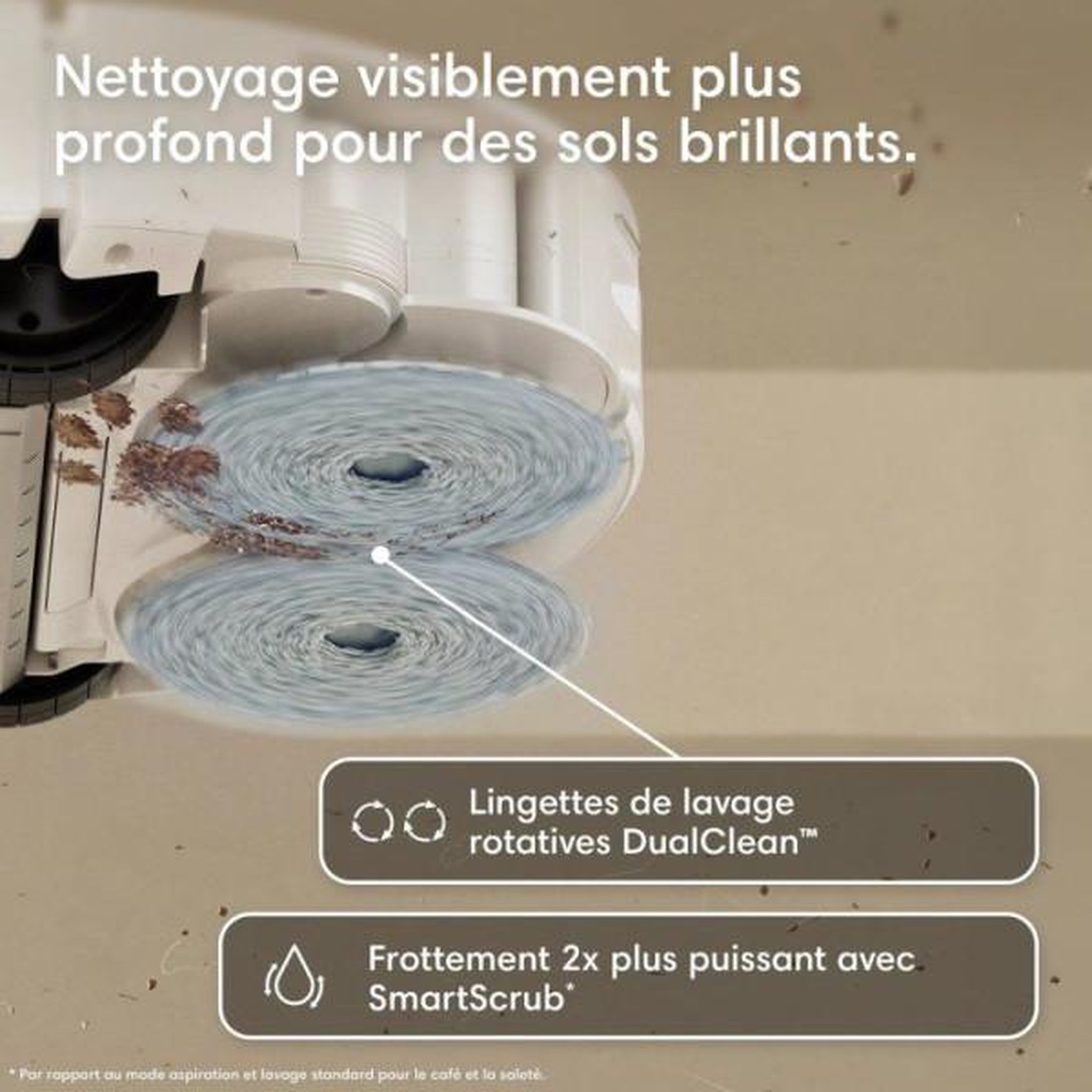Voir la diapositive 6 : IROBOT Robot aspirateur laveur roomba plus 415 combo + autowashtm dock