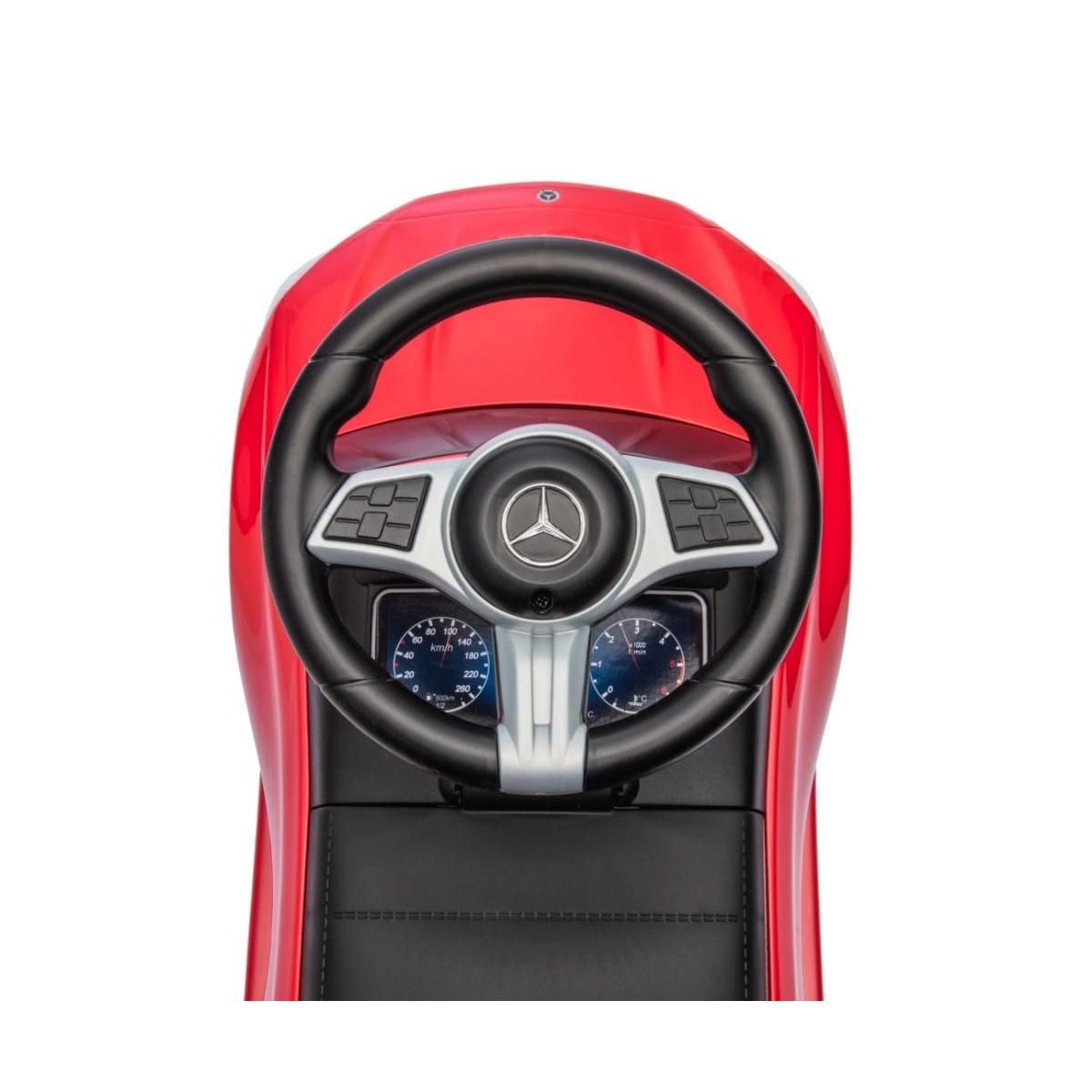 MILLY MALLY Porteur à pousser MERCEDES C-Class Rouge