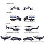 Voir la diapositive 3 : Majorette Majorette Police Force Cars Giftpack, 4pcs. 212053188