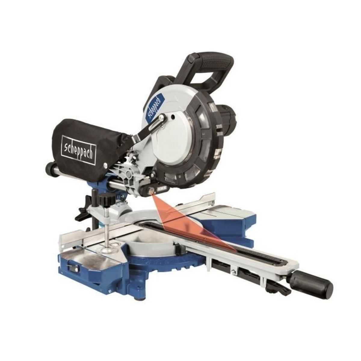 SCHEPPACH Scie à onglet radiale 216 mm avec laser - 2000W