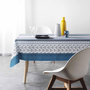 Voir la diapositive 2 : Paris Prix Nappe Antitache  Pacome  150x240cm Bleu