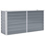 Voir la diapositive 2 : VIDAXL Lit sureleve de jardin Acier galvanise 160x40x77 cm Gris