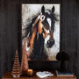 Voir la diapositive 4 : Paris Prix Tableau Déco  Cheval  82x122cm Multicolore