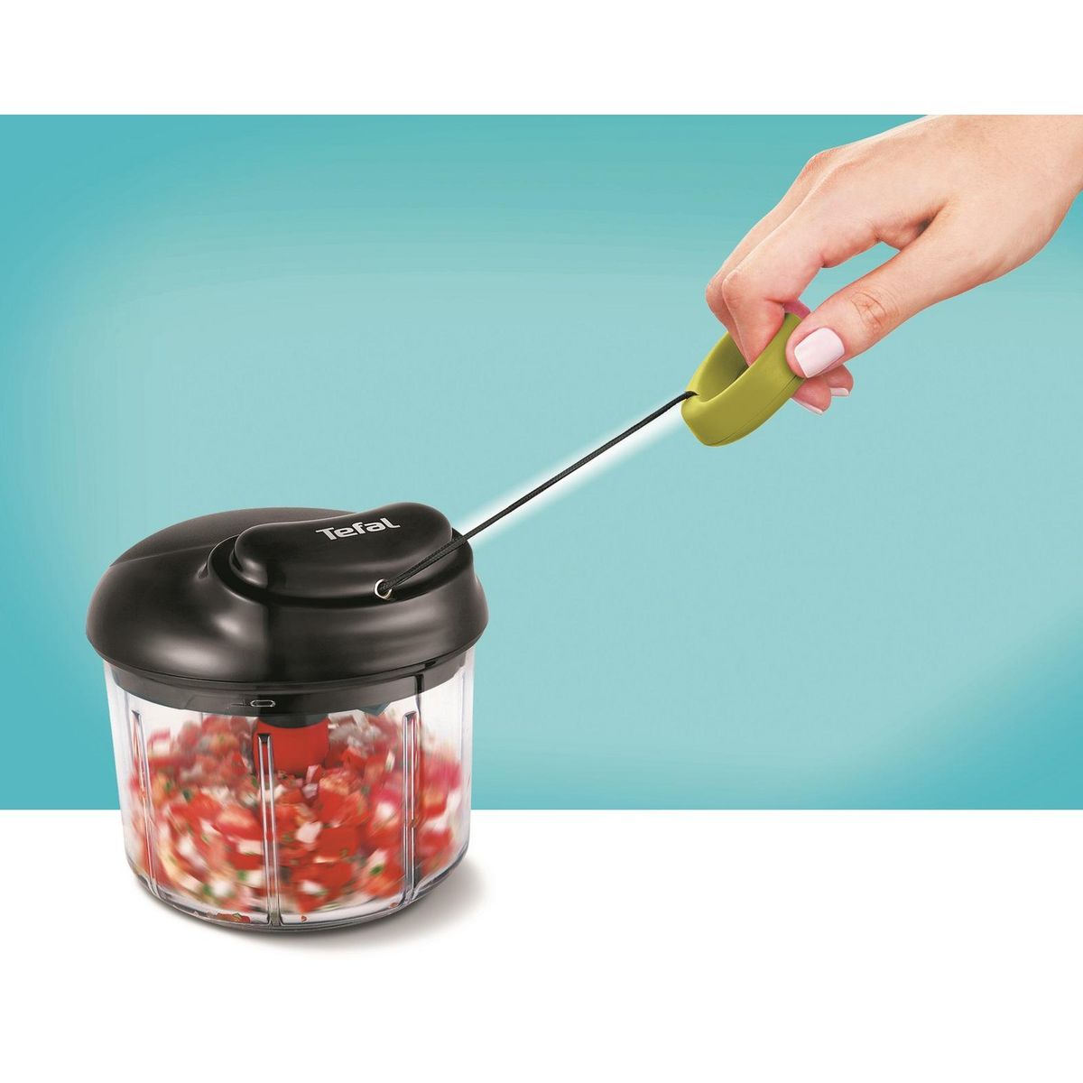 TEFAL Hachoir manuel et broyeur à glace 0,9 litres