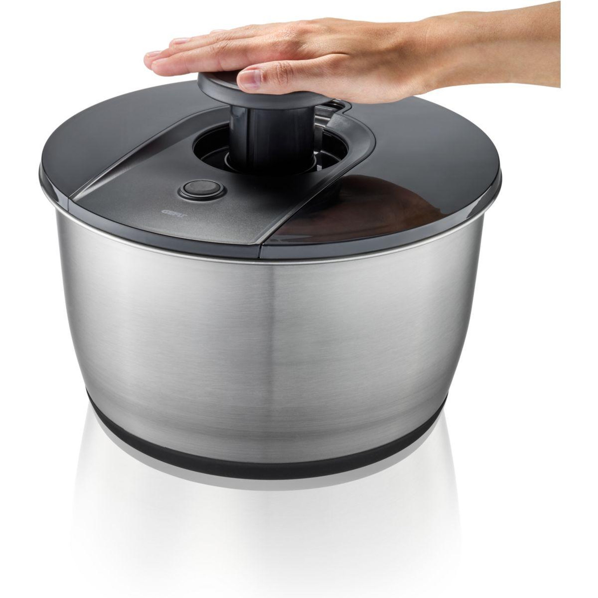 Voir la diapositive 2 : GEFU Essoreuse à salade a salade inox push it