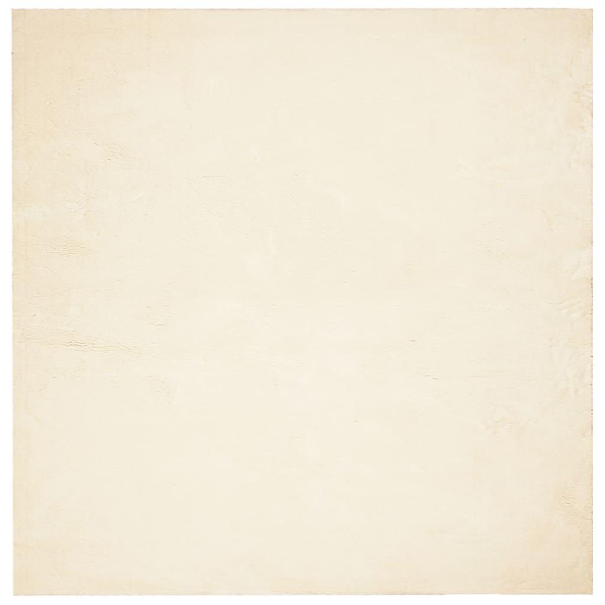 Voir la diapositive 2 : VIDAXL Tapis HUARTE a poils courts doux et lavable creme 160x160 cm