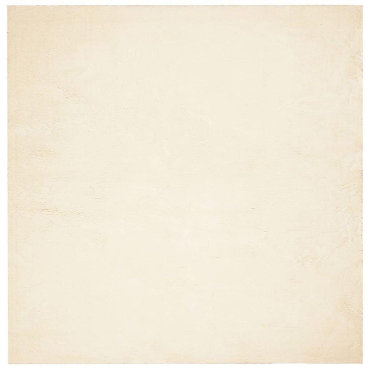 VIDAXL Tapis HUARTE a poils courts doux et lavable creme 160x160 cm