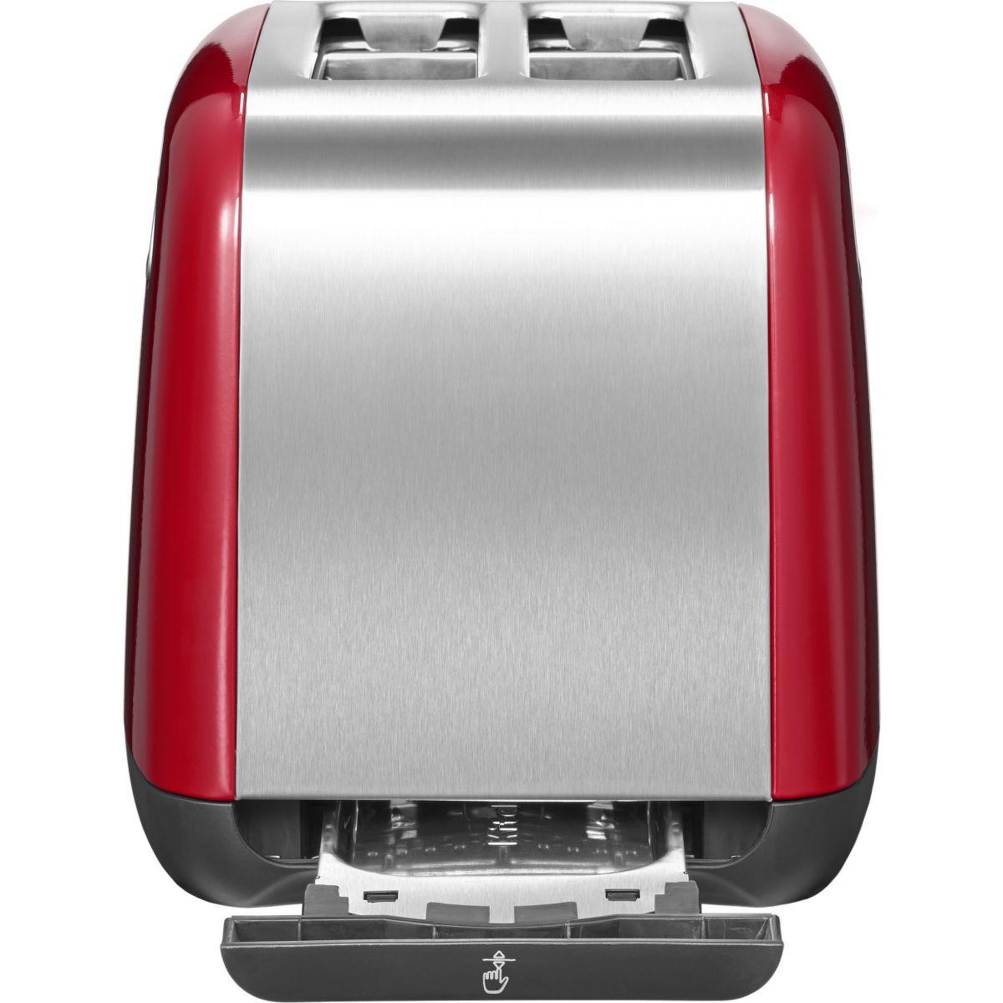 Voir la diapositive 3 : KitchenAid Grille-pain 5KMT221EER ROUGE Empire