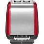 Voir la diapositive 3 : KitchenAid Grille-pain 5KMT221EER ROUGE Empire