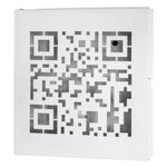 Paris Prix Boîte à Clés Métal  QR Code  24cm Blanc