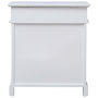 Voir la diapositive 3 : VIDAXL Armoire a chaussures Blanc 50 x 28 x 58 cm Bois de Paulownia