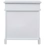 Voir la diapositive 3 : VIDAXL Armoire a chaussures Blanc 50 x 28 x 58 cm Bois de Paulownia