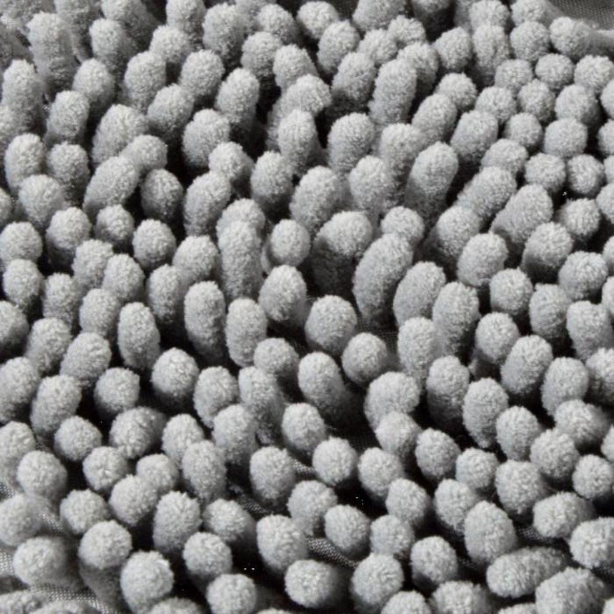 Paris Prix Gant de Toilettage en Microfibre  2 en 1  25cm Gris