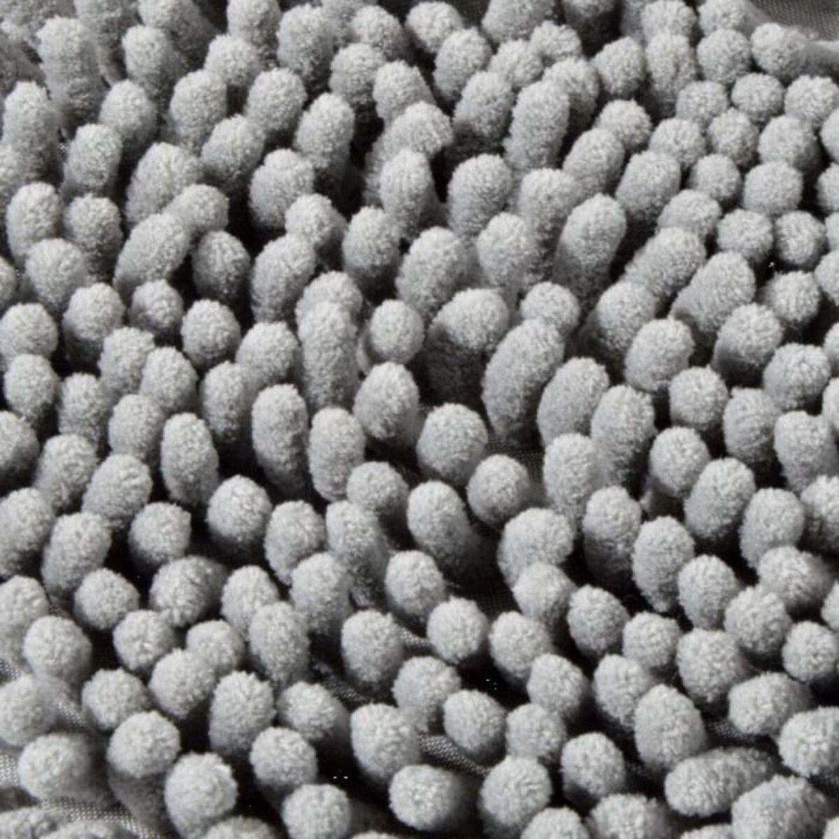 Paris Prix Gant de Toilettage en Microfibre  2 en 1  25cm Gris