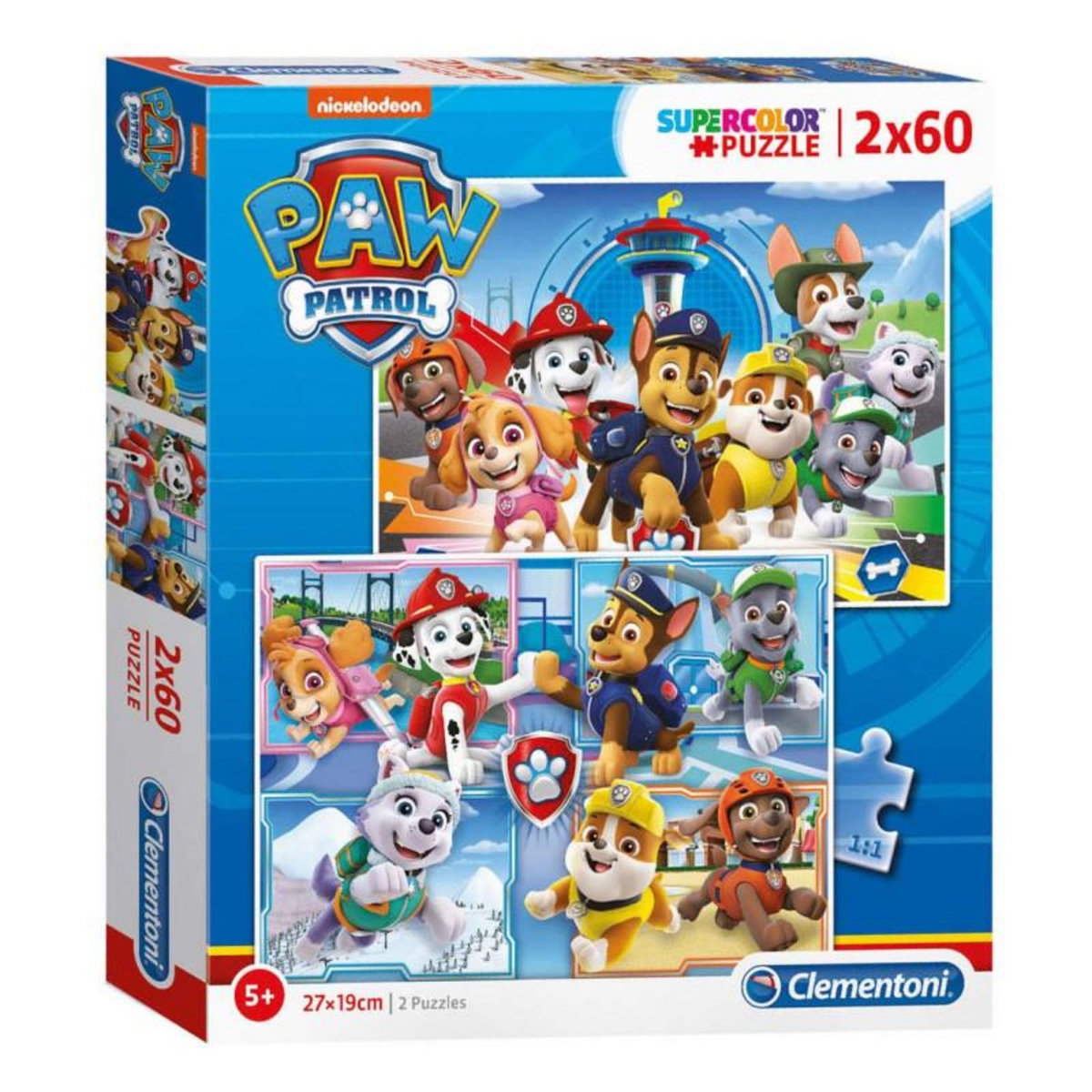 CLEMENTONI Clementoni Puzzle Paw Patrol, 2x60st.