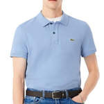 Lacoste Polo Bleu Homme Lacoste Slim Fit Petit. Coloris disponibles : Bleu