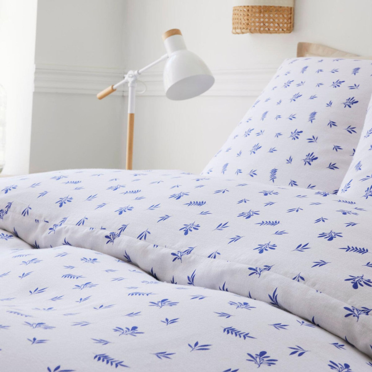 BATON ROUGE Parure housse de couette 100% gaze de coton imprimé louca