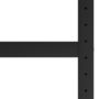 Voir la diapositive 4 : VIDAXL Cadre de banc de travail Metal 80x57x79 cm Noir et rouge