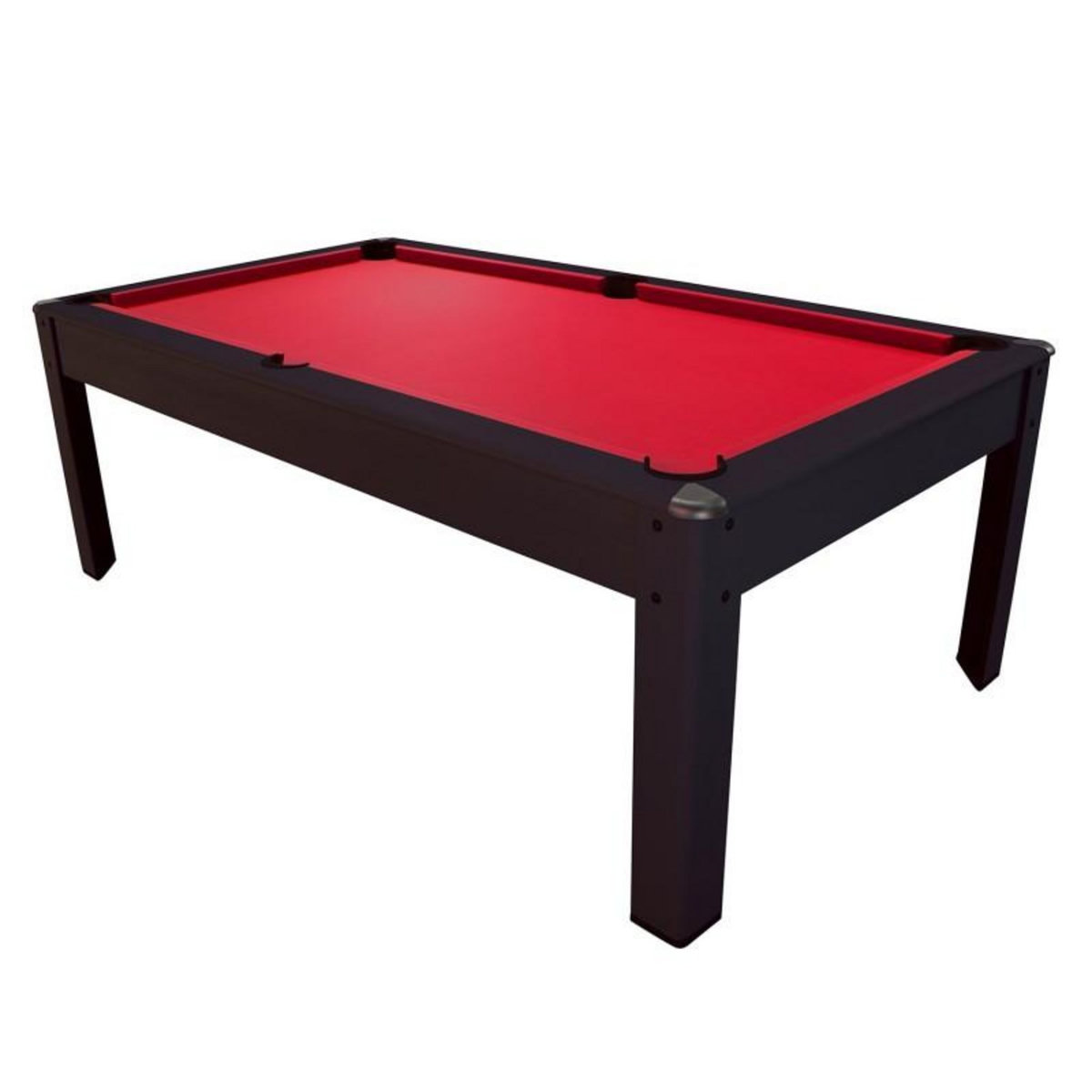 PLAY4FUN Billard Américain HARMONY 6Ft - 206,5 x 116,5 x 80 cm avec accessoires - Couleur Noir