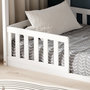 Voir la diapositive 6 : MINEA MINEA | Lit cabane avec barrière NID ENCHANTE 90x190 cm (matelas non inclus)