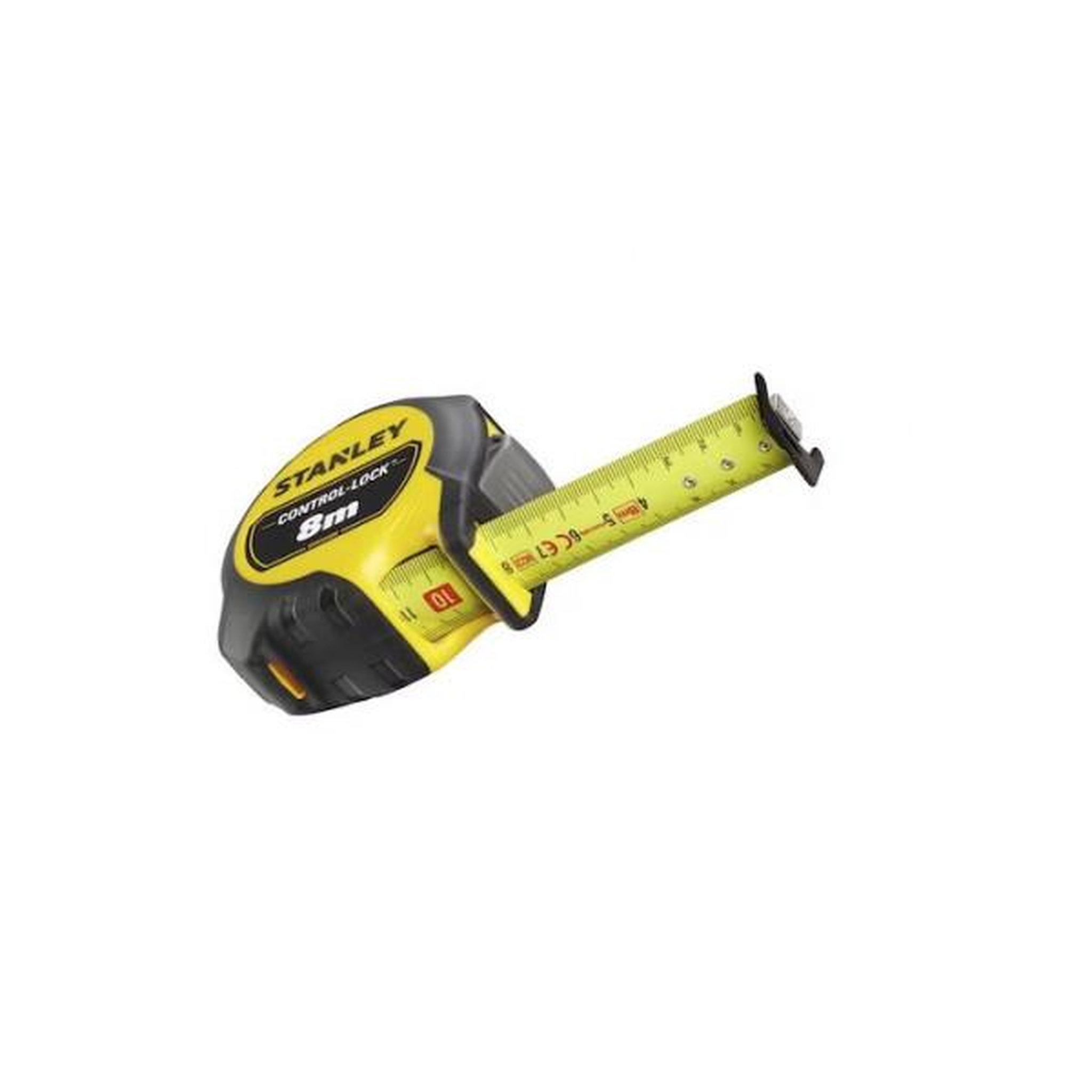 Voir la diapositive 5 : Stanley Mesure 8M X 25MM double marquage STANLEY MAGNÉTIQUE CONTROL-LOCK™ - STHT37232-0