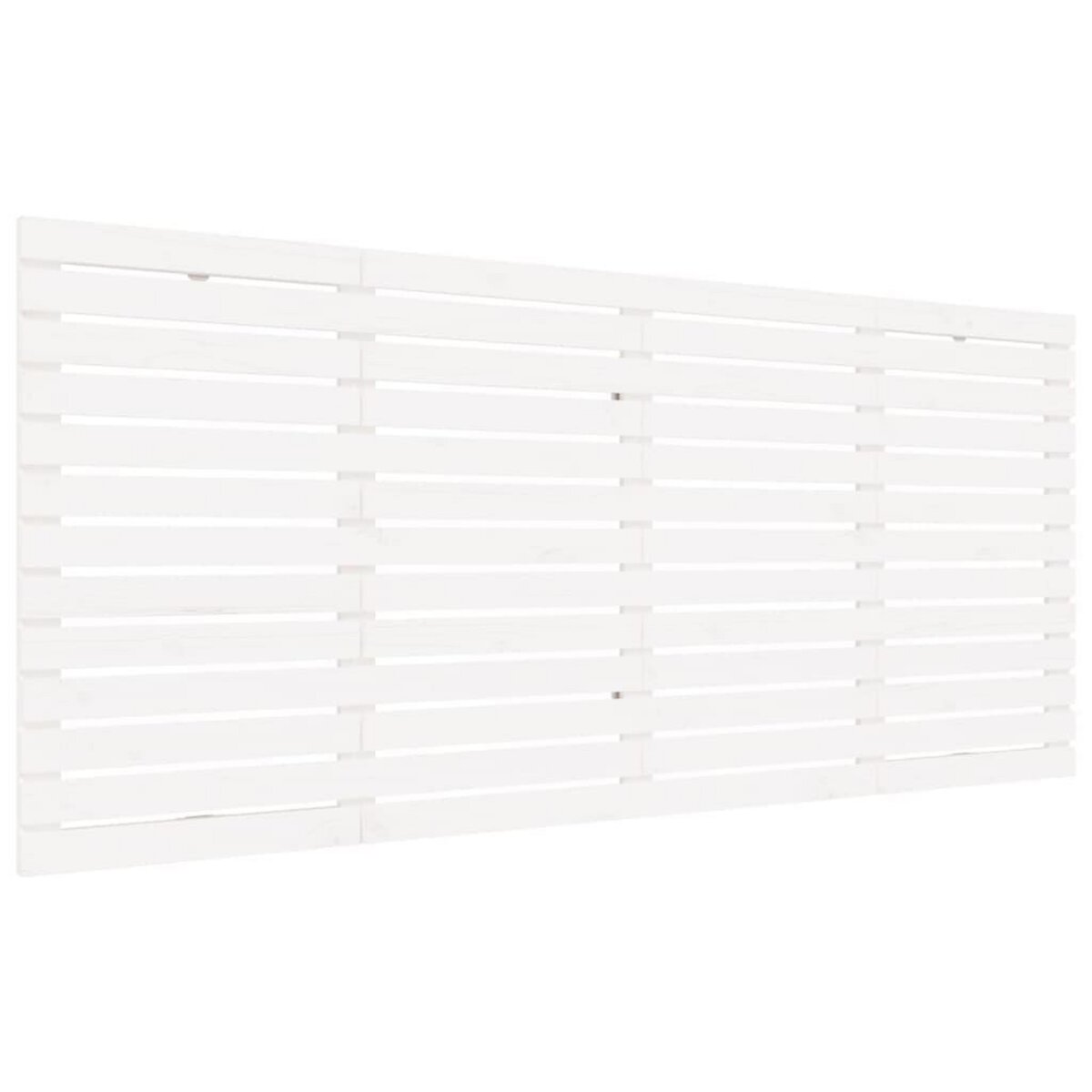 VIDAXL Tete de lit murale Blanc 166x3x91,5 cm Bois massif de pin