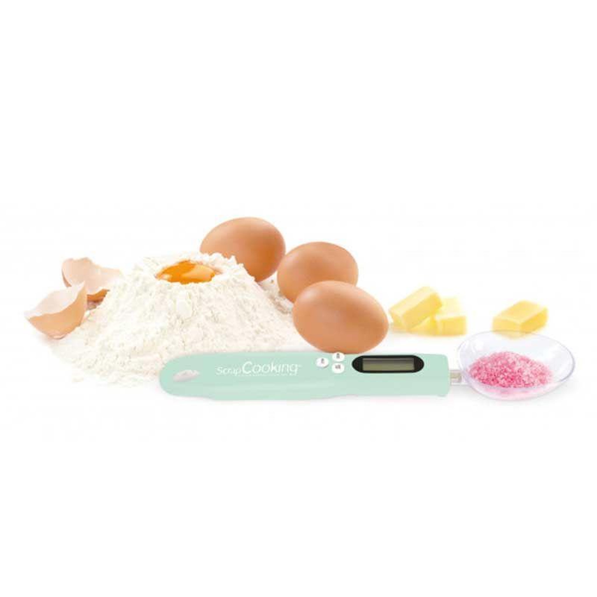 Voir la diapositive 4 : SCRAPCOOKING Cuillère balance digitale