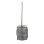 Wenko Brosse WC design nature Gilba - Gris