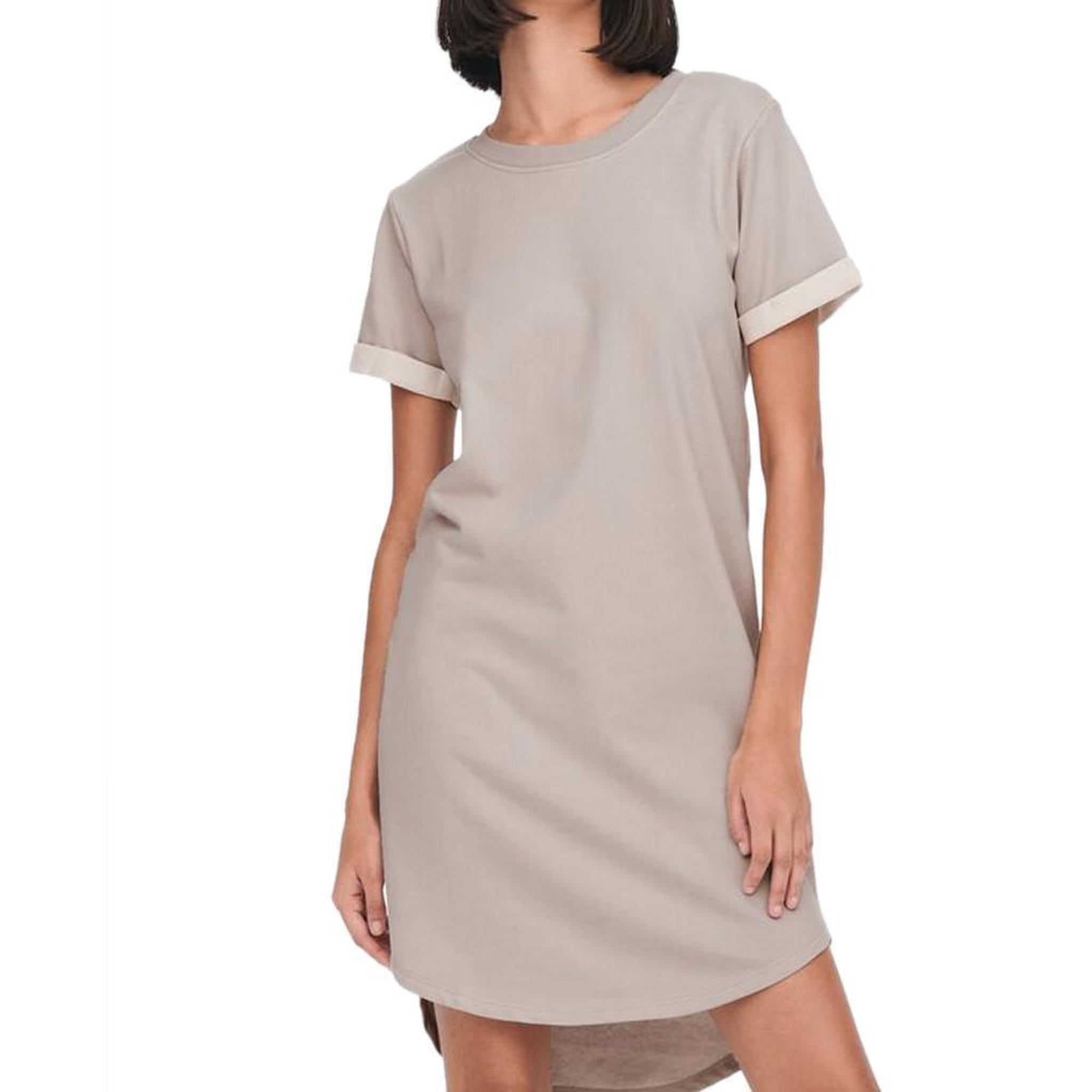 JACQUELINE DE YONG Robe Sweat Femme  JDY IVY. Coloris disponibles : Beige