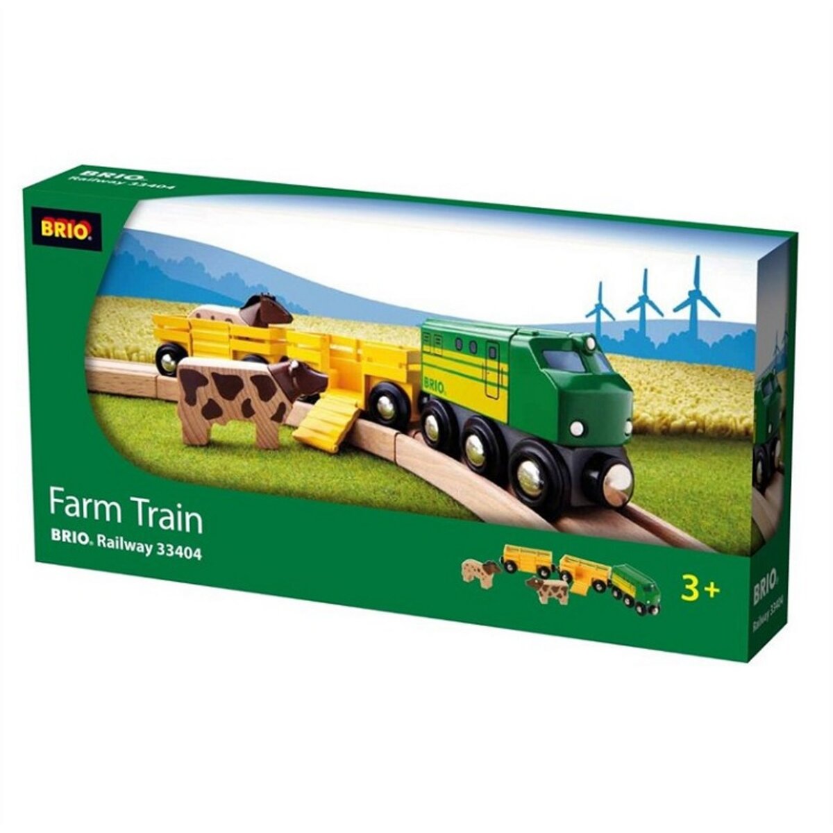 RAVENSBURGER Train des animaux de la Ferme Brio