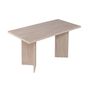 Voir la diapositive 1 : Habitat et Jardin Table basse en bois  Sabin  - 60 x 119 x 40 cm - Travertin
