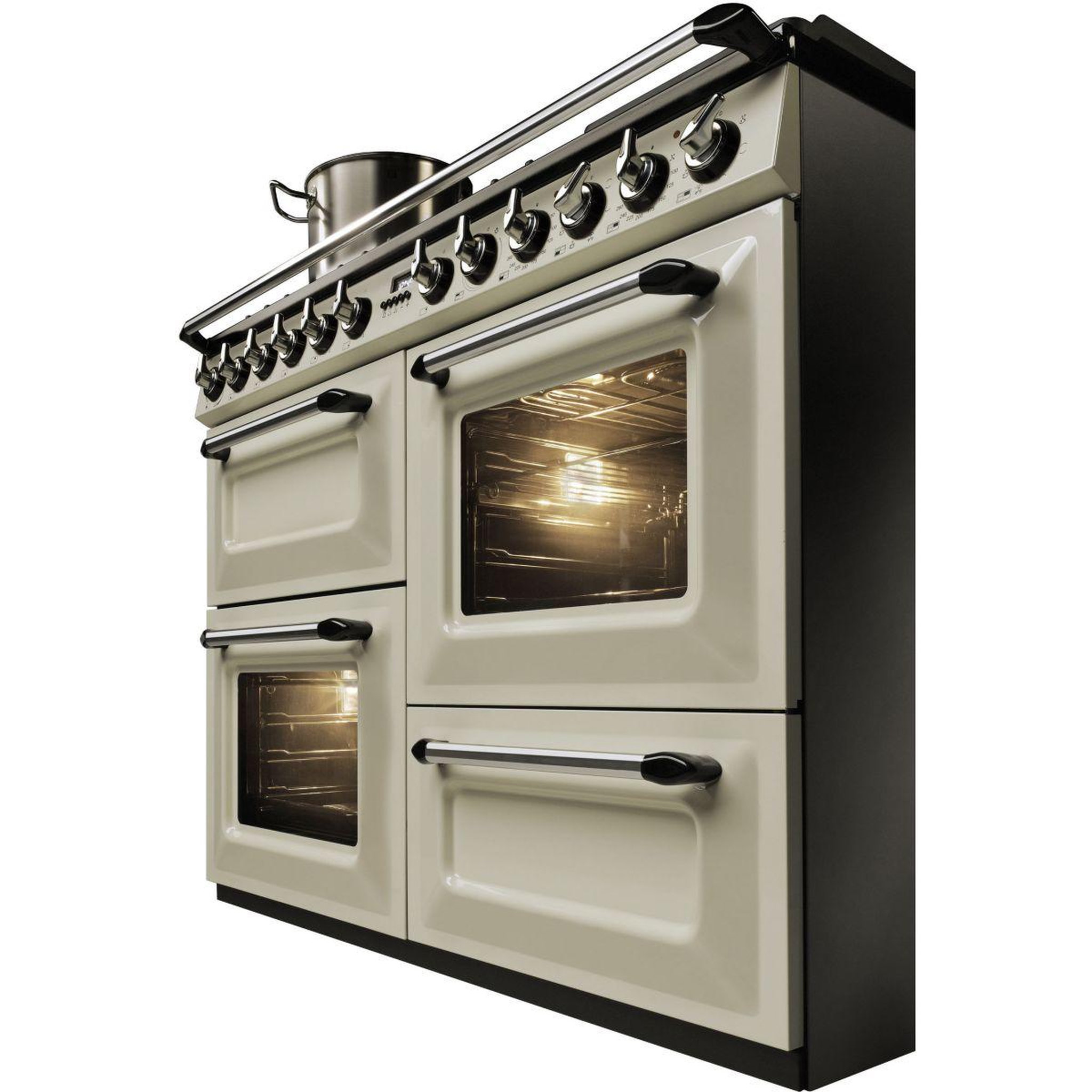 Voir la diapositive 5 : SMEG Piano de cuisson gaz tr4110p1