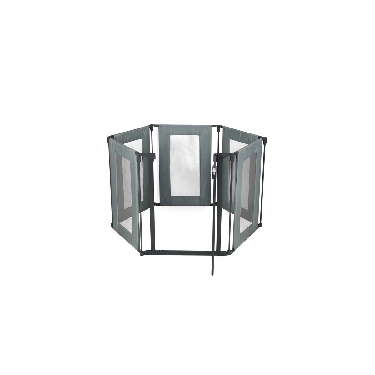 BANINNI Barrière de sécurité & parc Renzo Gris - 4-In-1
